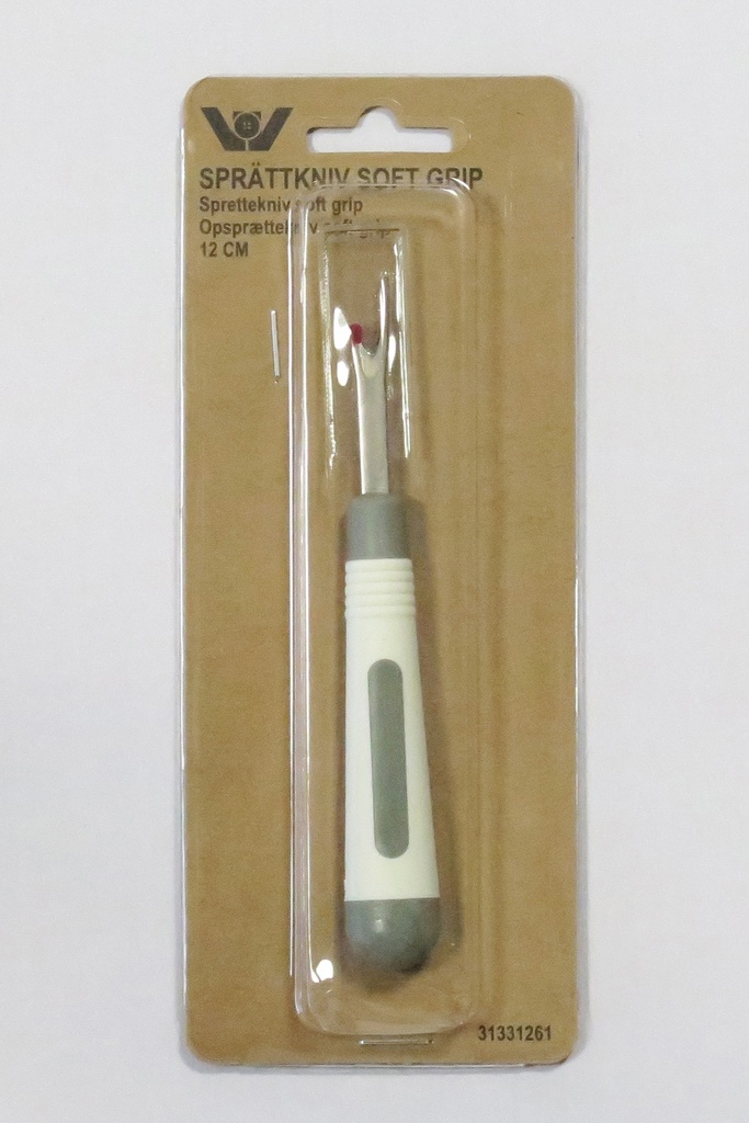 Opsprætterkniv, soft grip 12 cm