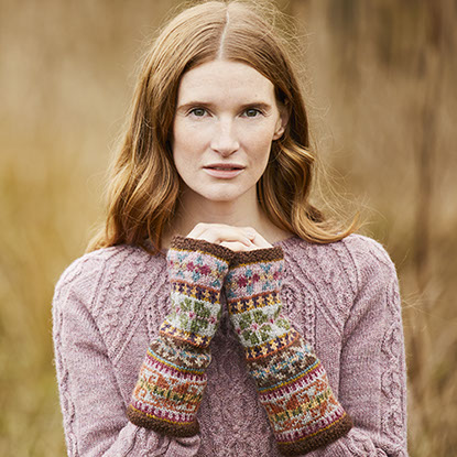 Westmorland wensley fingerless mittens