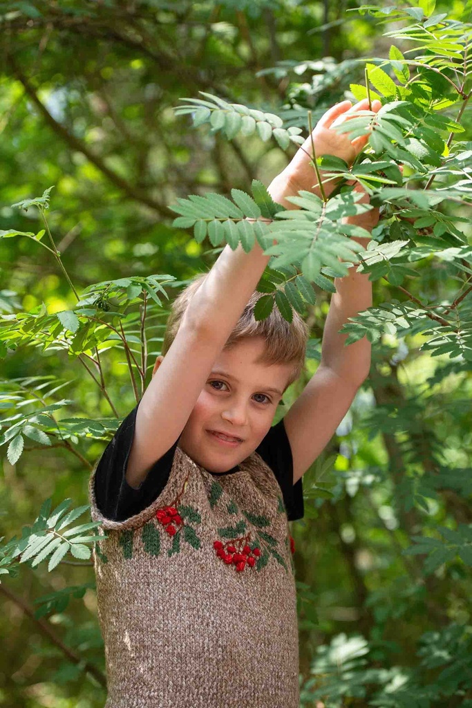 Strejf af natur i strik