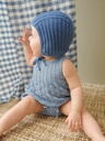 2407-05 LILJA SINGLET & LINUS DIAPER  PANTS & LINUS BONNET BABY