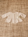 2407-07 DINA PEPLUM CARDIGAN BABY