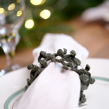 Hæklet klassisk julepynt 2
