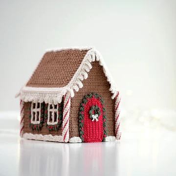 Hæklet klassisk julepynt 2