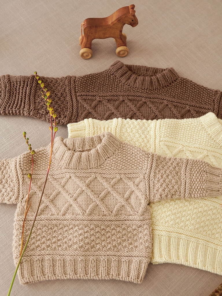 2413-01 Guernsey Sweater Baby