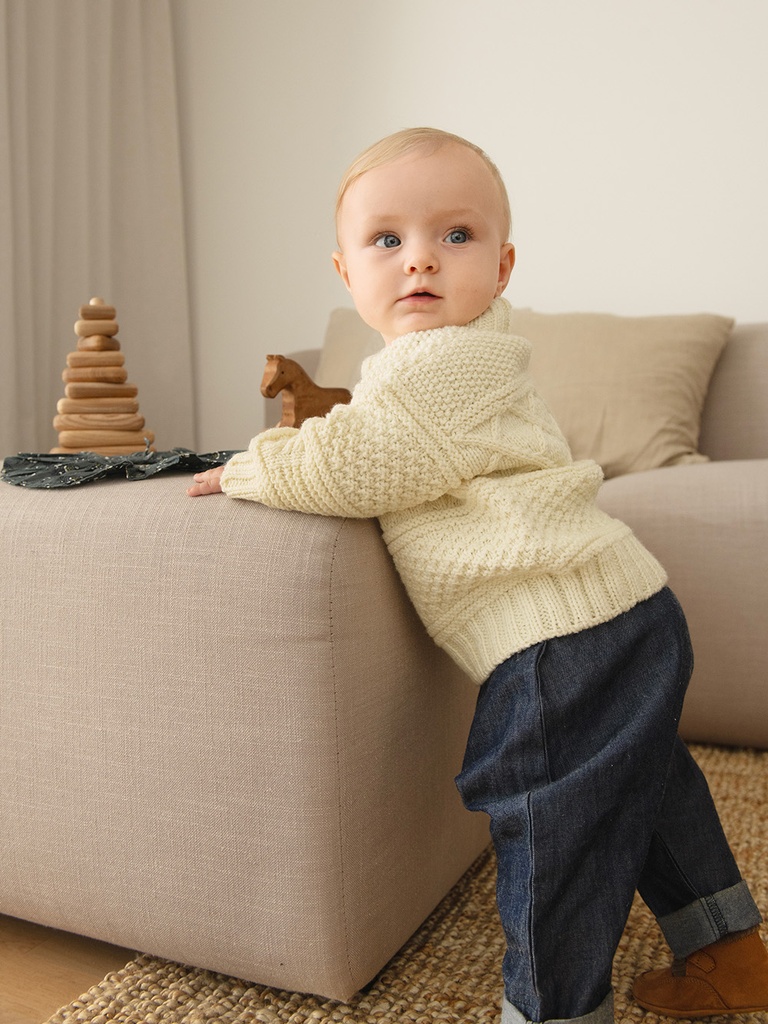 2413-01 Guernsey Sweater Baby