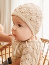2413-02 Lilja cardigan, diaper pants, tights & bonnet baby