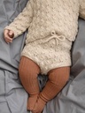 2413-02 Lilja cardigan, diaper pants, tights & bonnet baby