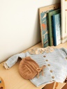 2413-04 Fillip cardigan, pants & bonnet baby
