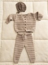 2413-04 Fillip cardigan, pants & bonnet baby