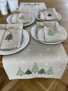 Grøn jul - 4 stk servietter 2038-1 fra Pomp Stitch