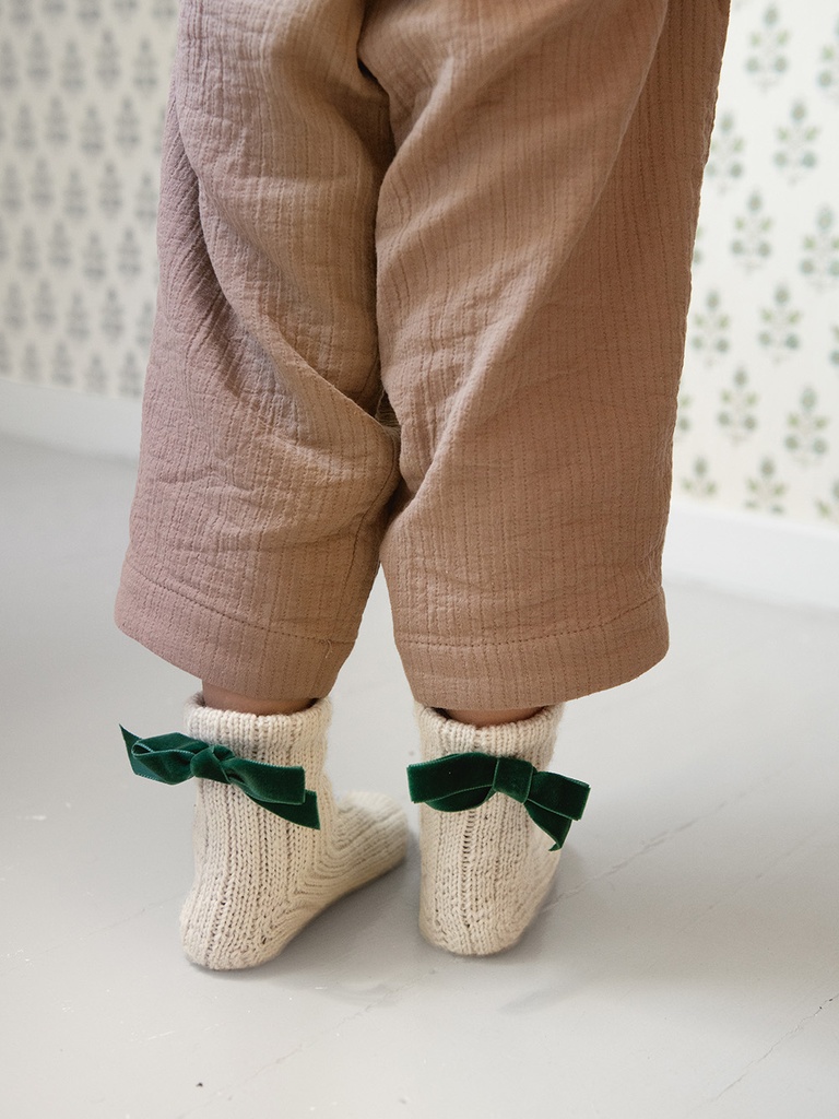 2501-07 Bow Socks Junior