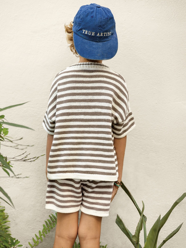 2503-03 Pascal tee og shorts junior  