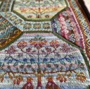 Marie Wallin Fairisle Club 10, Tree of Life Throw
