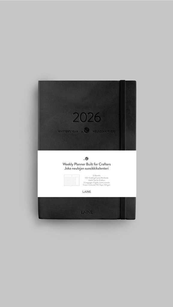 Knitters´s Year 2026 weekly planner