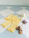 2603-07 Rosette Top, Pants & Bloomer Baby