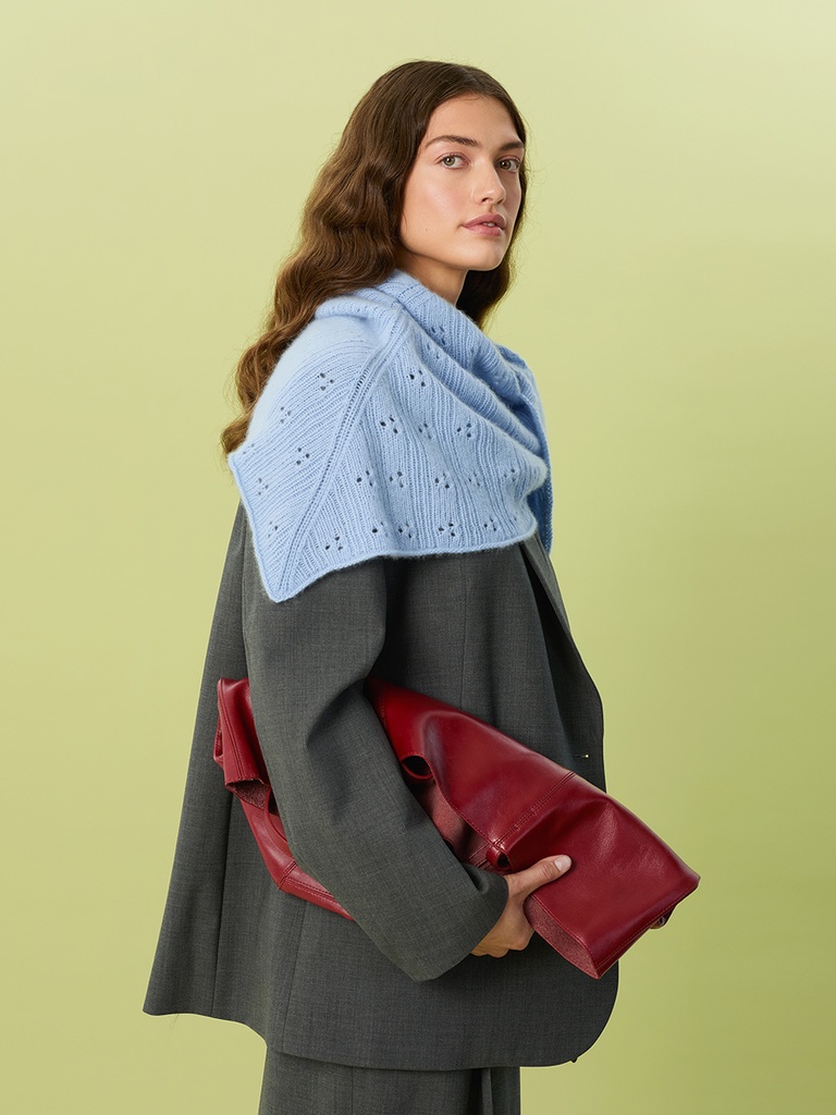 2607-03 Miu Pointelle Shawl