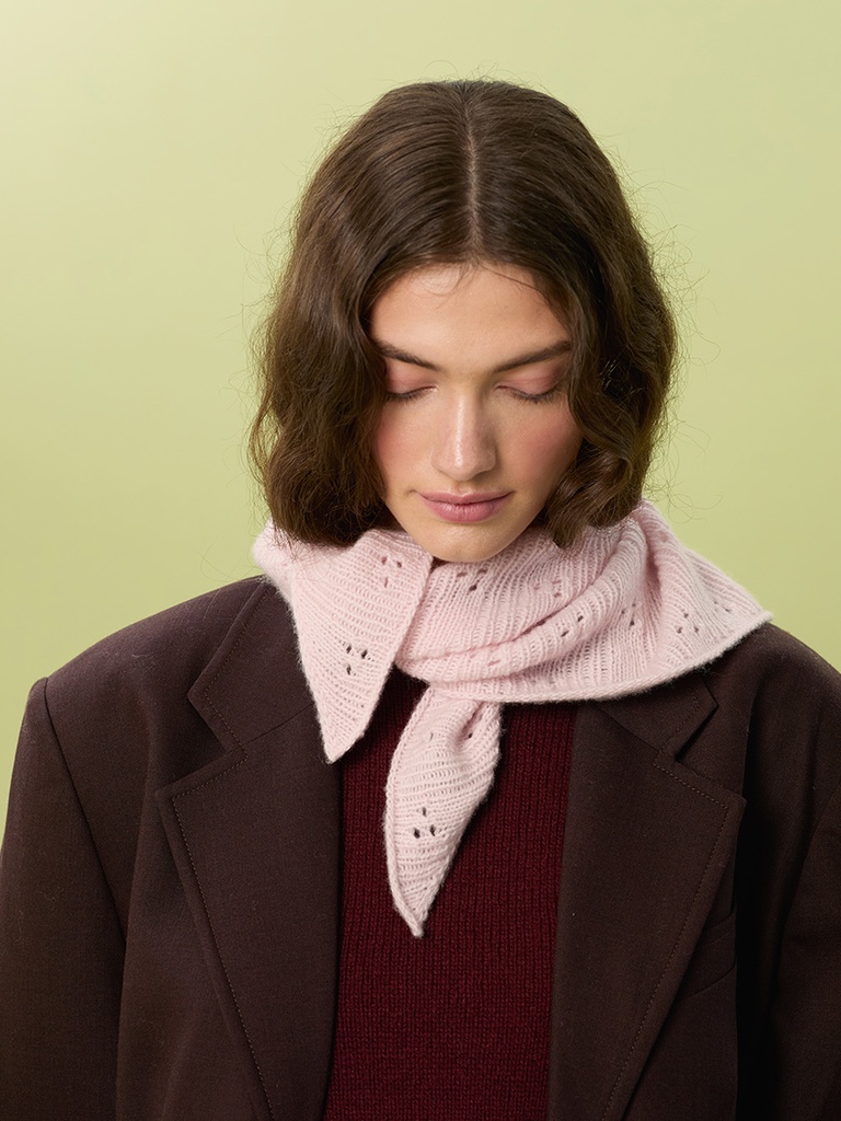 2607-03 Miu Pointelle Shawl