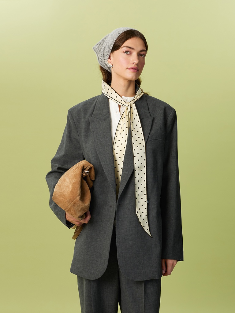 2607-03 Miu Pointelle Shawl