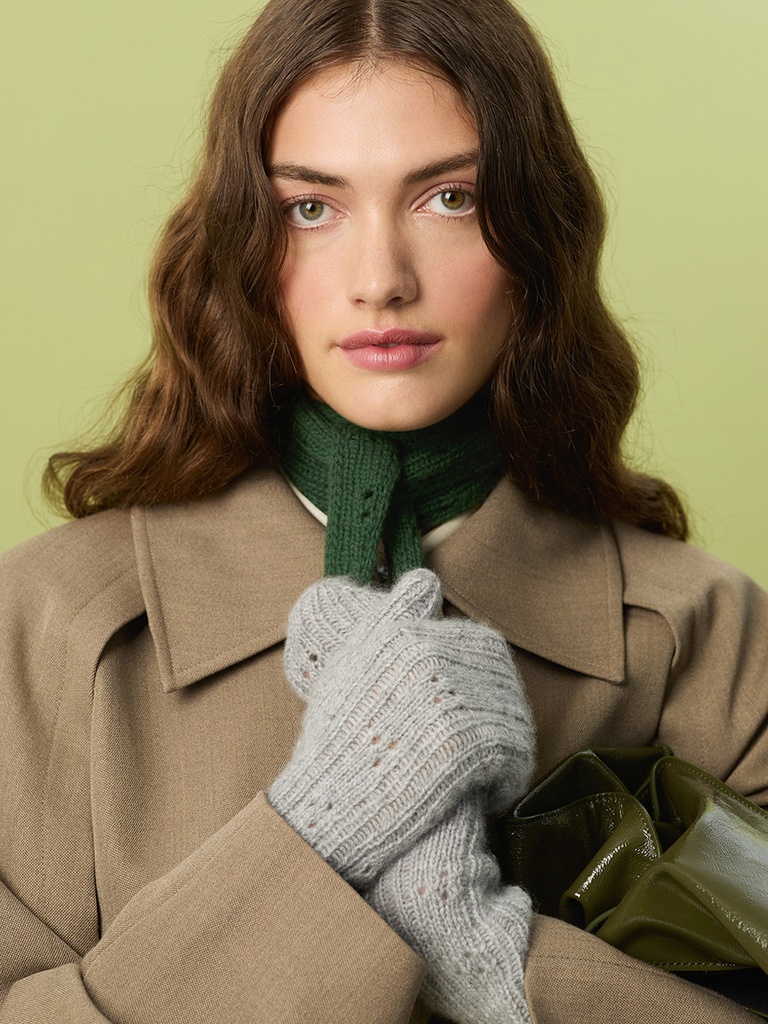 2607-04 Miu Pointelle Mittens