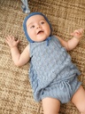 2407-05 LILJA SINGLET & LINUS DIAPER  PANTS & LINUS BONNET BABY