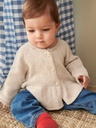 2407-07 DINA PEPLUM CARDIGAN BABY