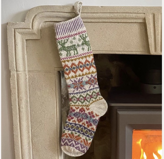 Reindeer Christmas Stocking