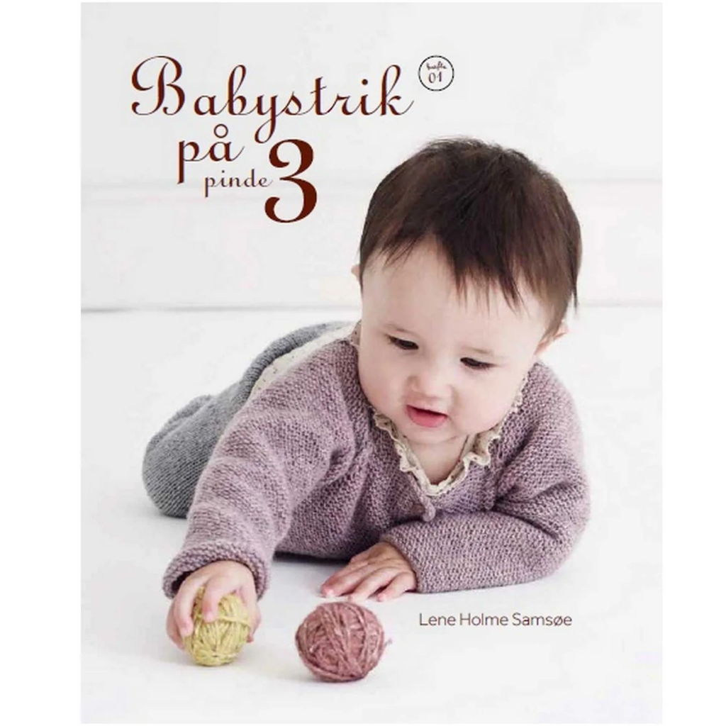 Babystrik på pind 3 hæfte no 1