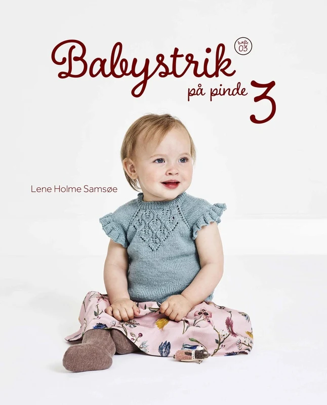 Babystrik på pind 3 hæfte no 3