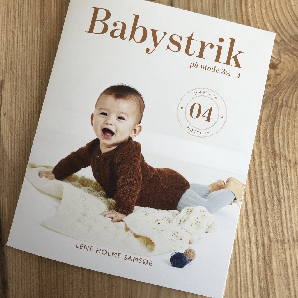 Babystrik på pind 3,5-4 hæfte no 4