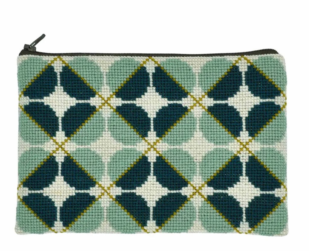Blå cirkler, clutch,  71-0623