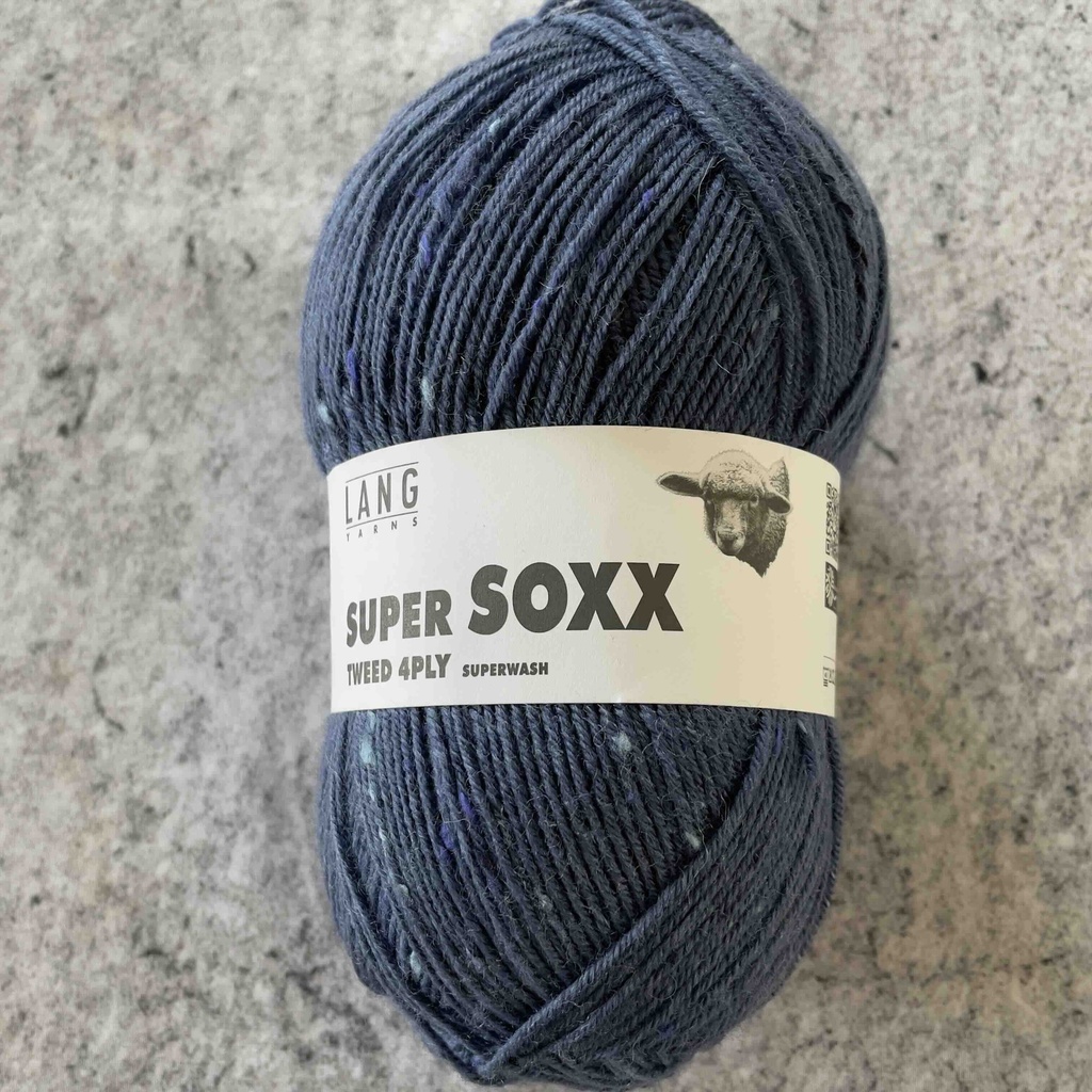 Super Soxx Tweed 4-ply - 40% rabat tom 8/11