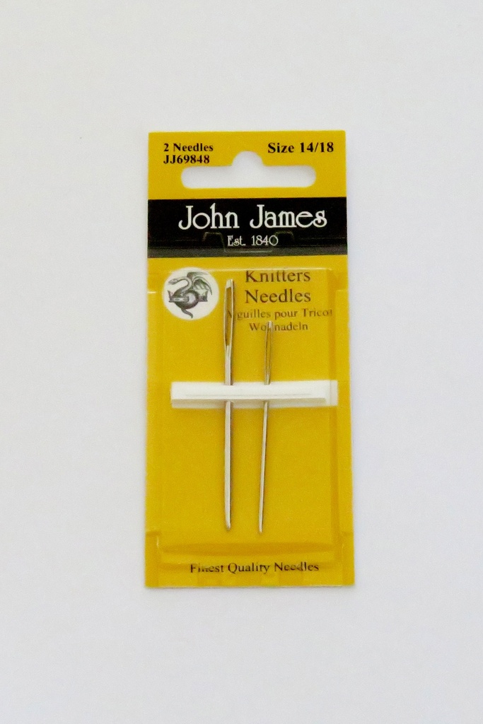 John James strikkenåle (2 stk)
