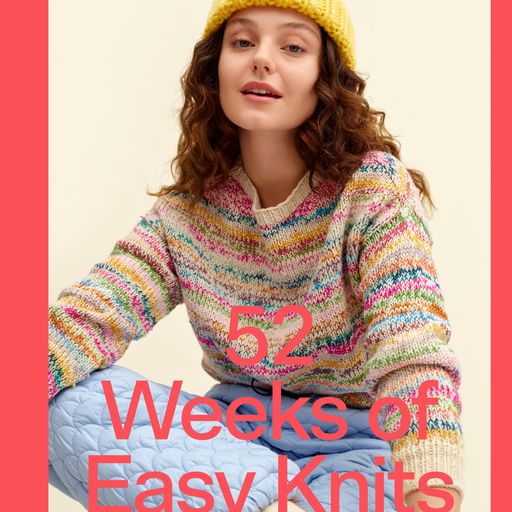 52 Weeks of Easy Knits, nedsat med 50%, byttes ikke og tages ikke retur
