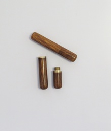 Nåleholder/etui i træ