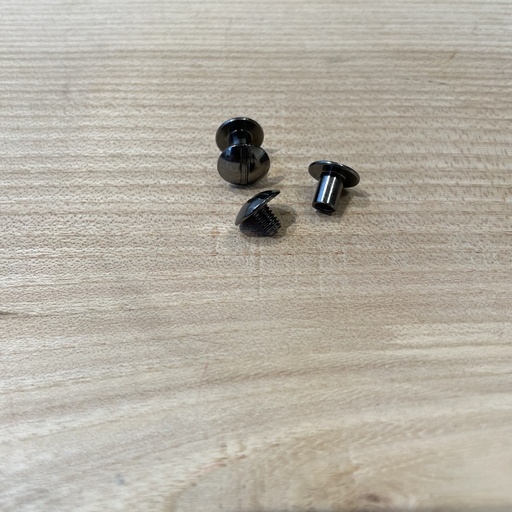 Postskrue, 8x10mm, metal