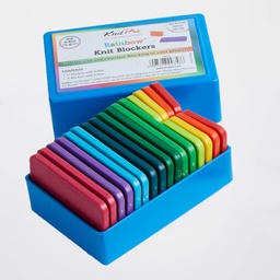 KnitPro Rainbow KnitBlockers (nålekammesæt/blokning)