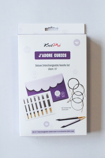 KnitPro Cubics Deluxe sæt