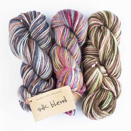 Manos del Uruguay Silk Blend Gradient håndfarvet