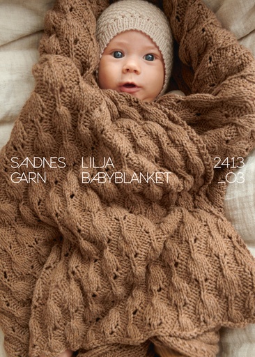 2413-03 Lilja Babyblanket