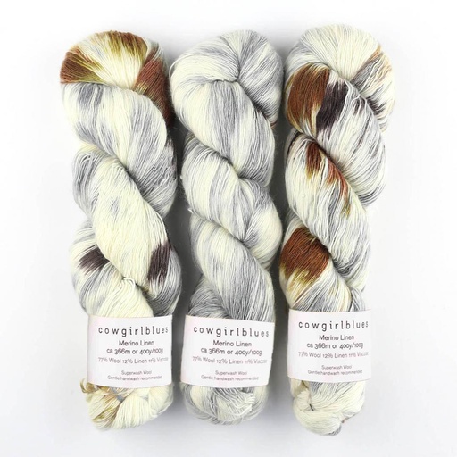 Cowgirl Blues Merino Linen