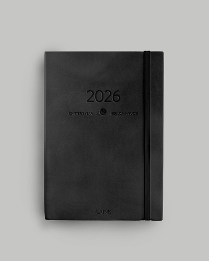 Knitters´s Year 2026 weekly planner, stærkt nedsat