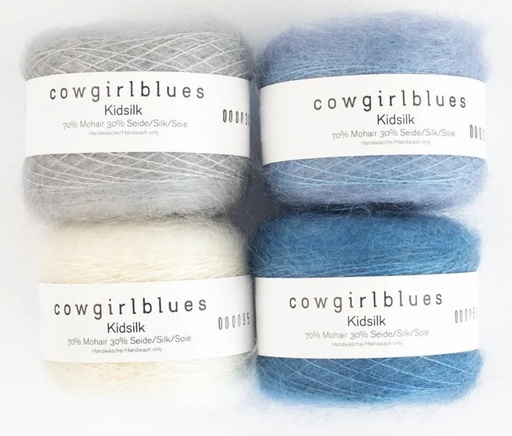 Cowgirl Blues Kid Silk, ensfarvet 