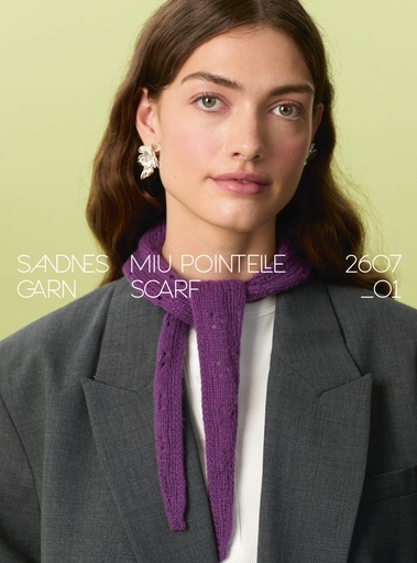 2607-01 Miu Pointelle Scarf
