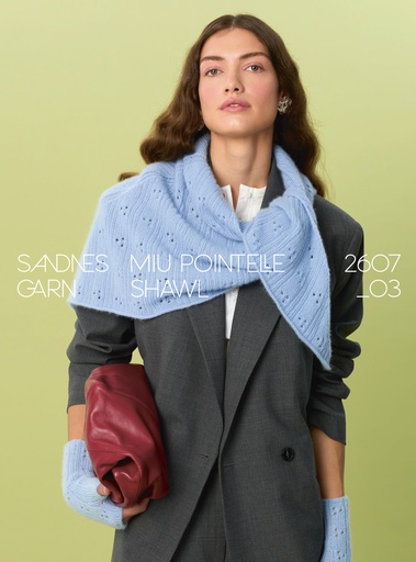 2607-03 Miu Pointelle Shawl